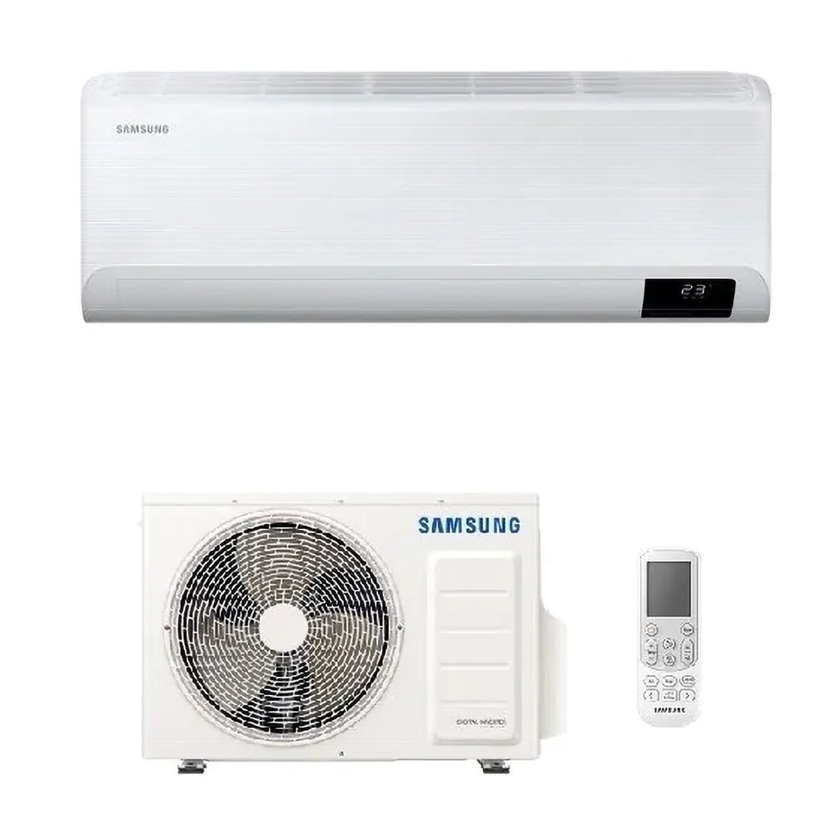 Samsung CEBU 7000 BTU 2.0 kW Inverter A++/A+ Wi-Fi Kit Mono Split Completo