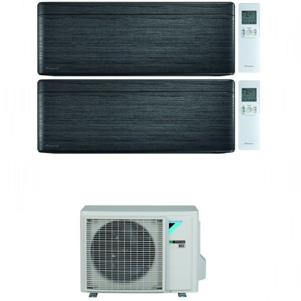 Daikin Dual Multisplit Stylish Nero | Effetto legno 5.0 kW
